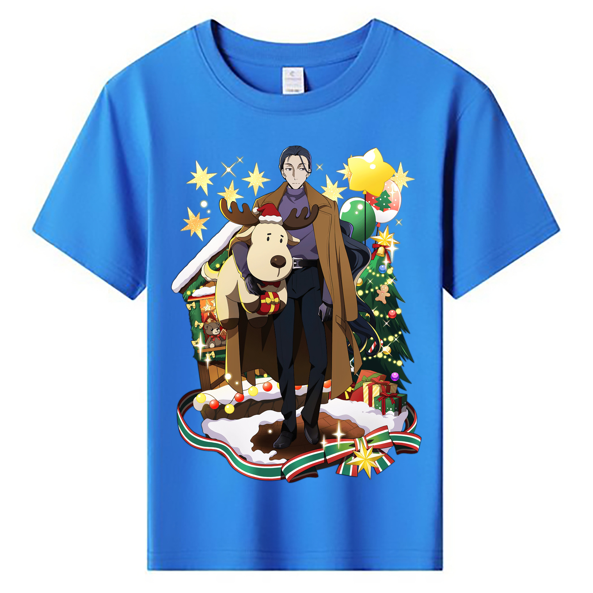 （画像用） 文豪ストレイドッグス Bungo Stray Dogs 綿100％キッズTシャツ（フロントプリント）